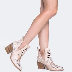 JEFFREY CAMPBELL Maceo Cut Out Ankle Booties